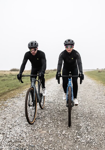 Comfortable gravel shop bike